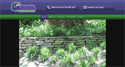 Desktop Screenshot of genesislawnandlandscape.com
